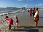 On the beach in florida