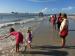 On the beach in florida