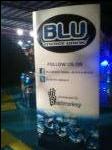 The table tent at the Mma fight